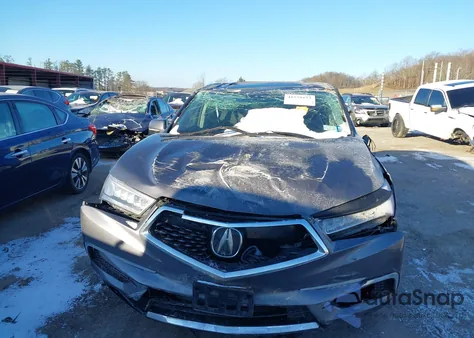 2020 Acura Mdx Technology из США, поврежденный, VIN 5J8YD4H52LL034217